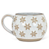 snowflake ball mug